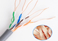 Kabel Ethernet Cat5E LAN Czarny lub pomarańczowy kolor 8 przewodów ROHS