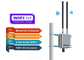 Zewnętrzny router CPE AP Bezprzewodowy punkt dostępowy WiFi Repeater z zewnętrzną ANT