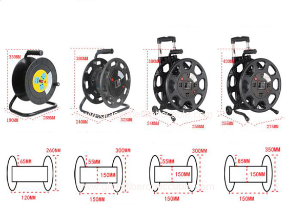 10m 30m 50m 80m 100m ABS Electric Cable Reel